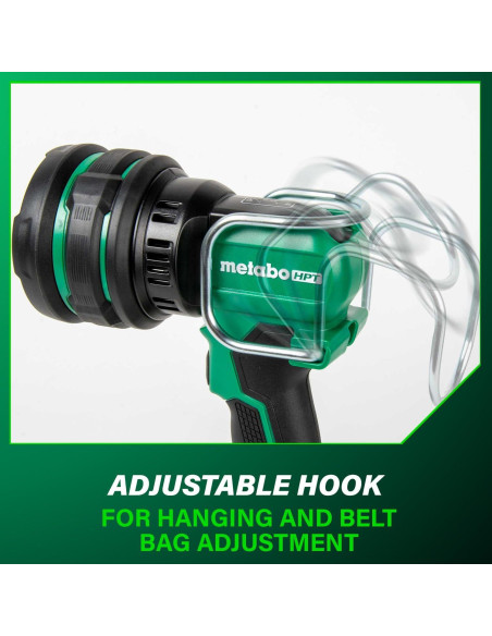 Linterna Portátil LED Metabo HPT 18V 1050 Lúmenes IP55