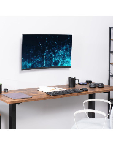 Soporte de Pared Articulado VIVO MOUNT-VW01A para Monitor 43-81cm