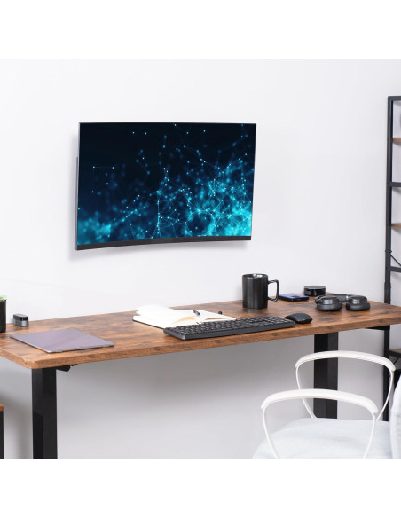 Soporte de Pared Articulado VIVO MOUNT-VW01A para Monitor 43-81cm