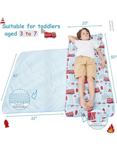 Colchoneta para Siesta Softan con Almohada y Manta 127x53cm