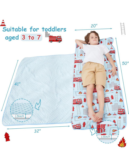 Colchoneta para Siesta Softan con Almohada y Manta 127x53cm