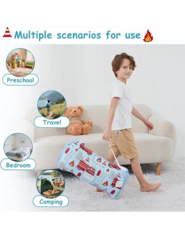 Colchoneta para Siesta Softan con Almohada y Manta 127x53cm