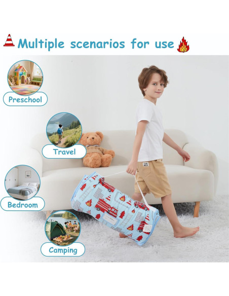 Colchoneta para Siesta Softan con Almohada y Manta 127x53cm