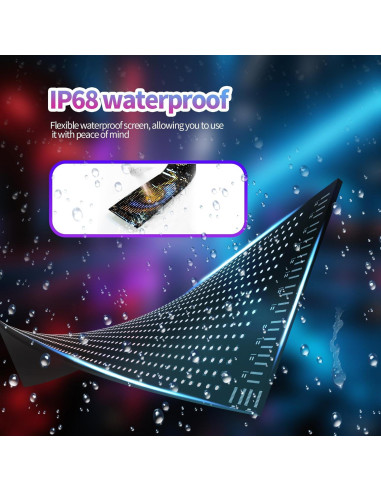 Luces LED Ojos del Diablo Cjgyz 37.3x9.1cm Programables