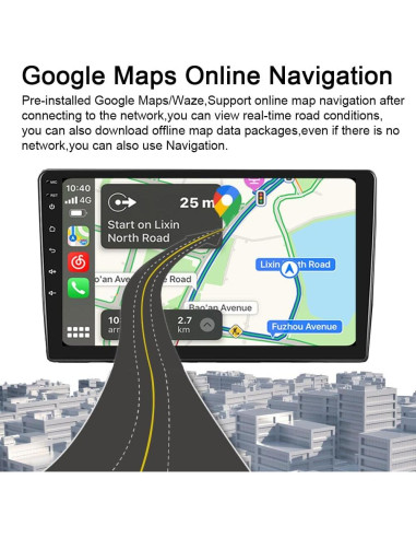 Estéreo Android 13 para Nissan Versa 2015-2019 10.1" Bluetooth