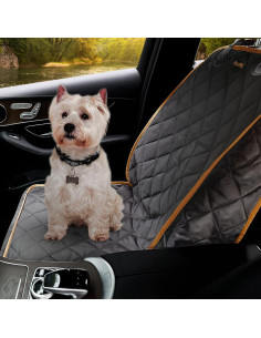 Funda de Asiento Delantero iBuddy Negra Impermeable 2 Pack 2