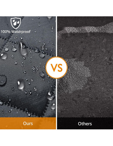 Funda de Asiento Delantero iBuddy Negra Impermeable 2 Pack