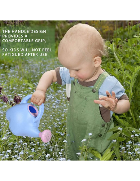 Regadera Plástica 1.5L LOYUYU Elefante Azul Rosa