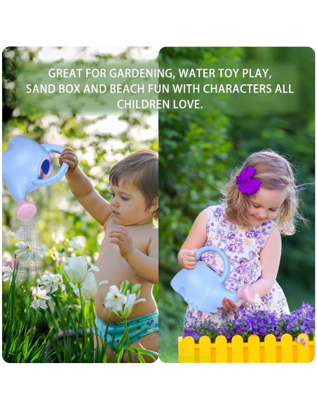 Regadera Plástica 1.5L LOYUYU Elefante Azul Rosa