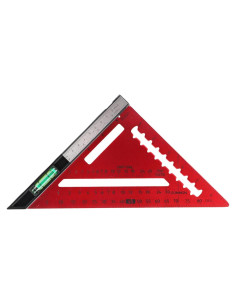 Viga Triangular de Carpintería YWBL-WH 18 cm Aluminio Rojo