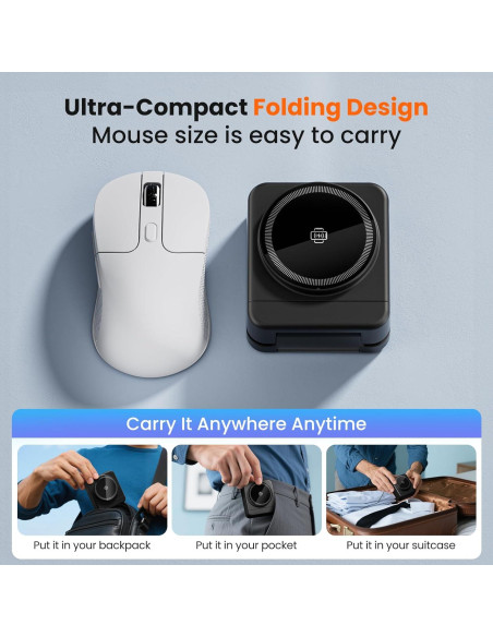 Cargador Inalámbrico 3 en 1 FREEFISH S66 15W Negro