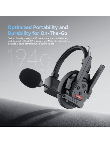 Sistema de Intercomunicador Inalámbrico SYNCO XTalk XPRO2