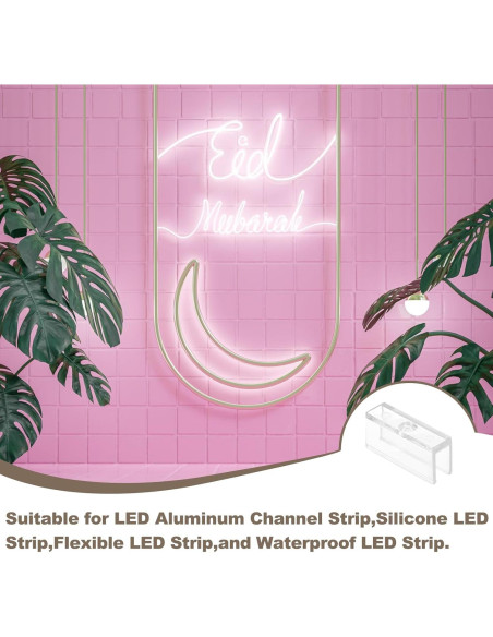 Clips de Montaje LED PATIKIL 36pcs para Tiras de 5mm