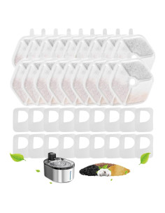 Filtros de Reemplazo para Fuente de Agua para Gatos Jsjyuan - 18 Piezas