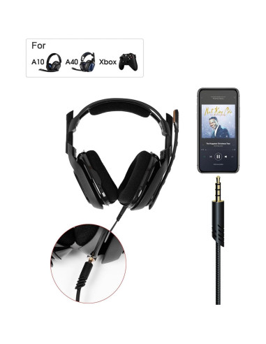 Cable de Reemplazo Astro A40 con Silencio en Línea 2m