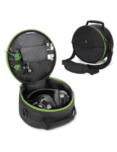 Funda Portátil para Auriculares ENHANCE Verde - Universal para Xbox, Beats, Bose