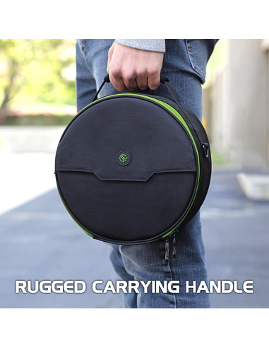 Funda Portátil para Auriculares ENHANCE Verde - Universal para Xbox, Beats, Bose