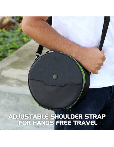 Funda Portátil para Auriculares ENHANCE Verde - Universal para Xbox, Beats, Bose