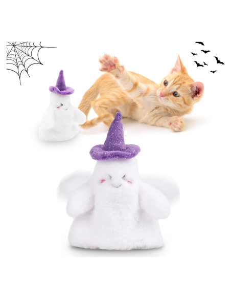 Juguete Interactivo para Gatos Kimee Fantasma Aleteante Juguete Interactivo para Gatos Kimee Fantasma Aleteante