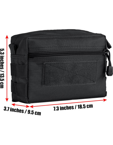 Bolsa Molle bvya Compacta Resistente al Agua 18x9x13cm
