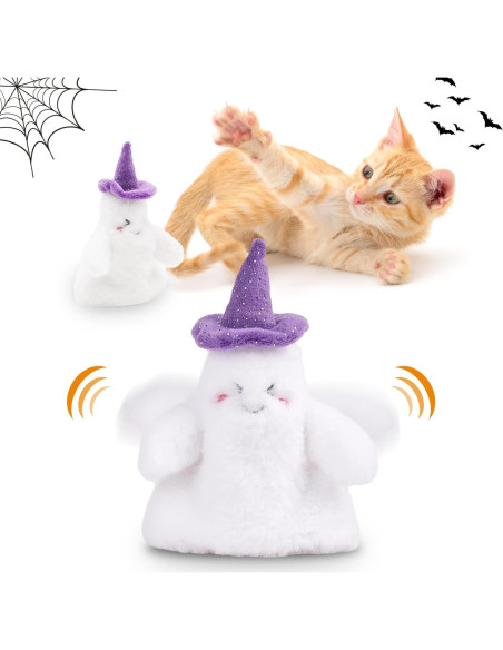 Juguete Interactivo para Gatos Kimee Fantasma Aleteante Juguete Interactivo para Gatos Kimee Fantasma Aleteante