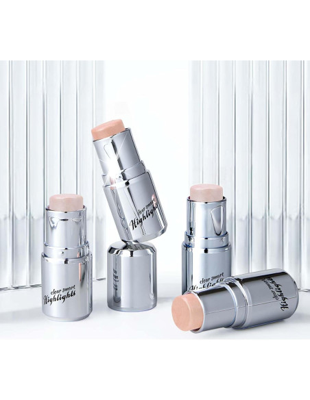 Bastón Iluminador Multiuso Blanco Perla 6.8cm - Larga Duración