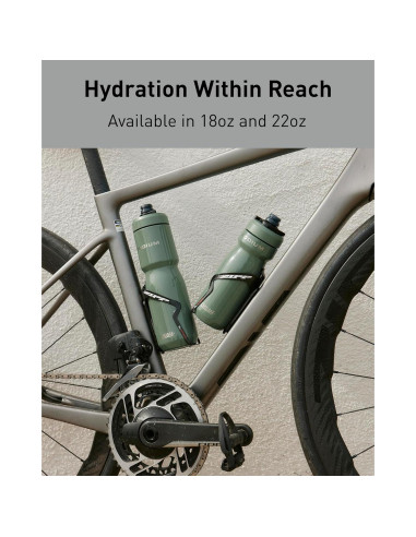 Botella de Agua Aislada CamelBak Podium 532 ml Acero Inoxidable Negra