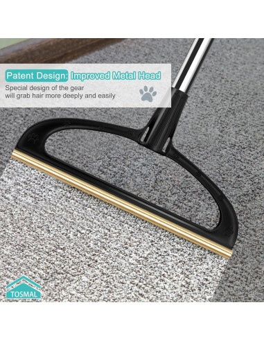 Rastrillo para Alfombras TOSMAL Ajustable 63.5-142 cm