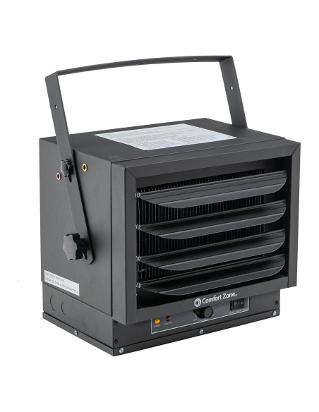 Calentador Eléctrico de Techo Comfort Zone 5000W 240V Negro