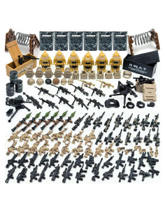Conjunto de Juguetes de Armas Militares ZHX - 200+ Piezas