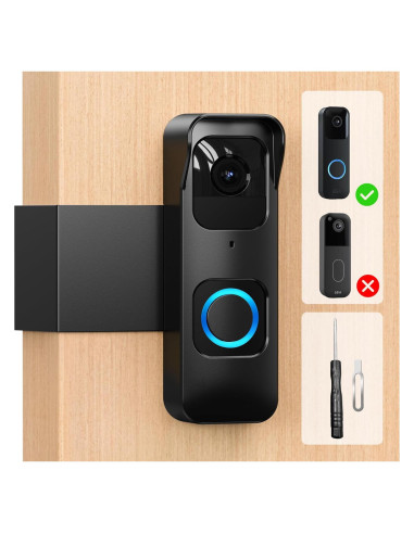 Soporte para Timbre Anti-Robo Blink 1ra Gen Negro Resistente