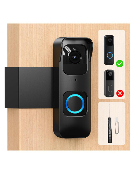 Soporte para Timbre Anti-Robo Blink 1ra Gen Negro Resistente