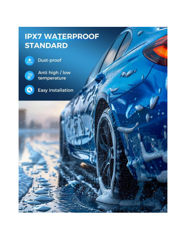 Sistema TPMS Fvtga T12 Monitoreo de Presión Neumáticos Solar