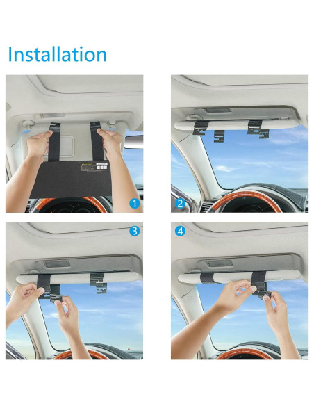 Extensor de Visera Solar FULLONG FL-7, Negro, UV Protector