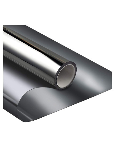 Película Espejo de Una Vía WPCTEV 44.5x198 cm Anti UV