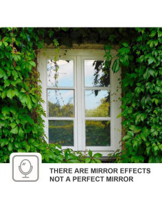 Película Espejo de Una Vía WPCTEV 44.5x198 cm Anti UV 2
