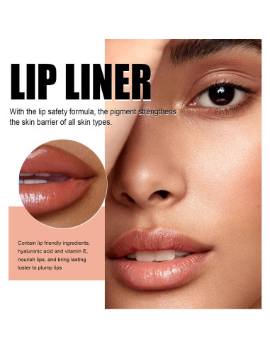 Delineador de Labios Peel-Off Matte JIMYAUQIN Ultra Chic 3.54 ml