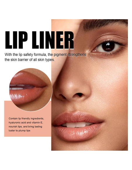 Delineador de Labios Peel-Off Matte JIMYAUQIN Ultra Chic 3.54 ml