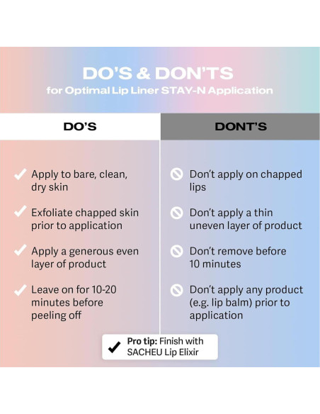 Delineador de Labios Peel-Off Matte JIMYAUQIN Ultra Chic 3.54 ml