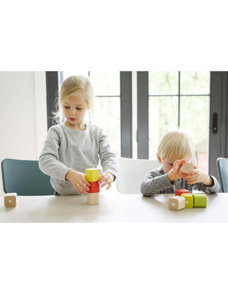 Bloques Magnéticos para Bebés Tegu 6 Piezas Madera Natural