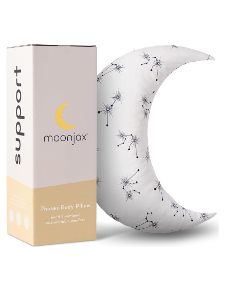 Almohada de Lactancia Moonjax Constelación 69.85 x 24.13 cm