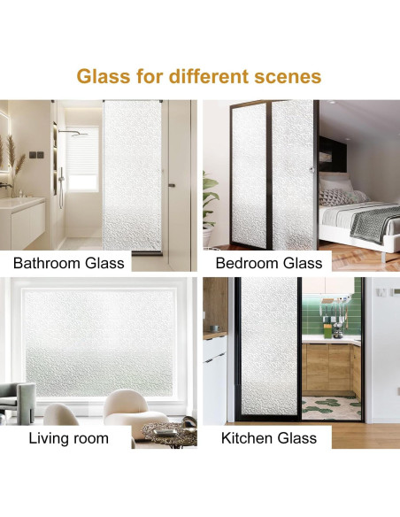 Película de Privacidad para Ventanas Proprodiudiu 44.5x200cm Película de Privacidad para Ventanas Proprodiudiu 44.5x200cm