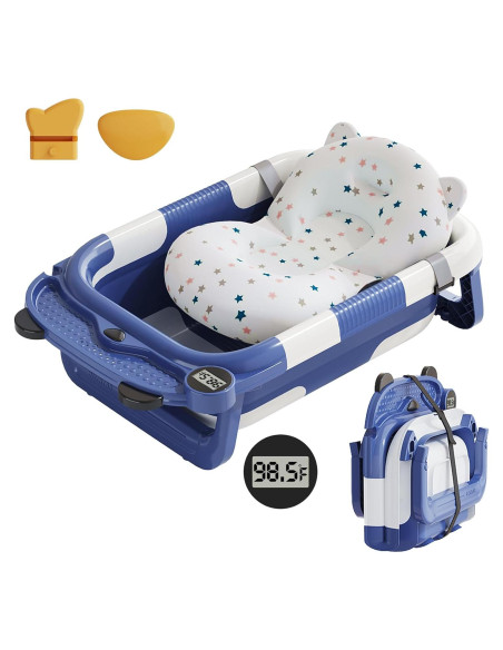 Bañera Plegable BBtinker para Bebés con Monitor de Temperatura Bañera Plegable BBtinker para Bebés con Monitor de Temperatura