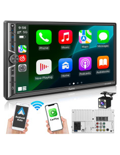 Estéreo de Coche Double Din SJOYBRING JOY-W005 7" Bluetooth