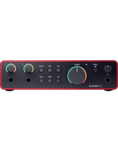 Focusrite Scarlett 2i2 4G + Auriculares CANS50 + Brazo Micrófono 2