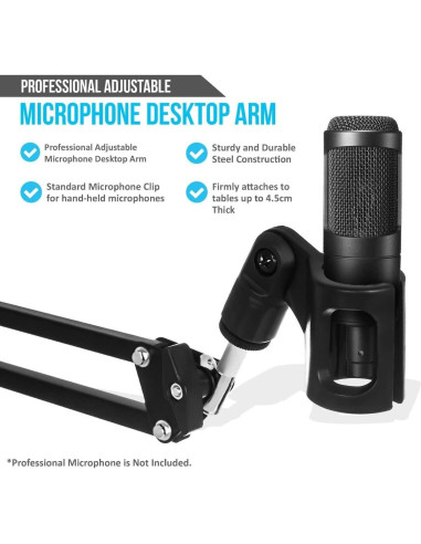 Focusrite Scarlett 2i2 4G + Auriculares CANS50 + Brazo Micrófono