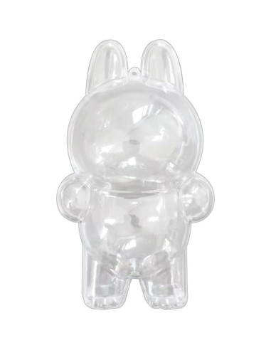 Caja de Exhibición Acrílica Transparente LABUBU 17.3x10.9x8.4 cm