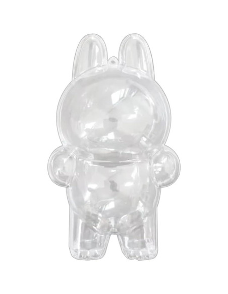 Caja de Exhibición Acrílica Transparente LABUBU 17.3x10.9x8.4 cm