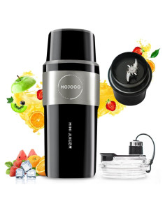 Licuadora Personal Mojoco MJC-T07 414ml Recargable USB Negra