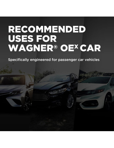Pastillas de Freno Cerámicas Wagner OEX1293 para Automóvil